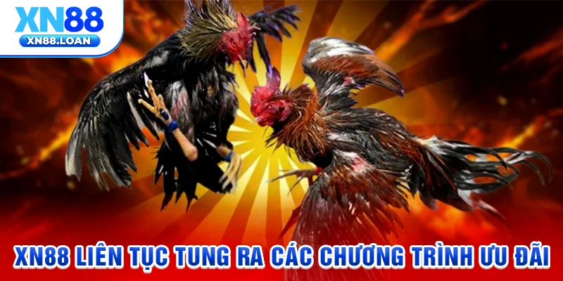 XN88 liên tục tung ra các chương trình ưu đãi
